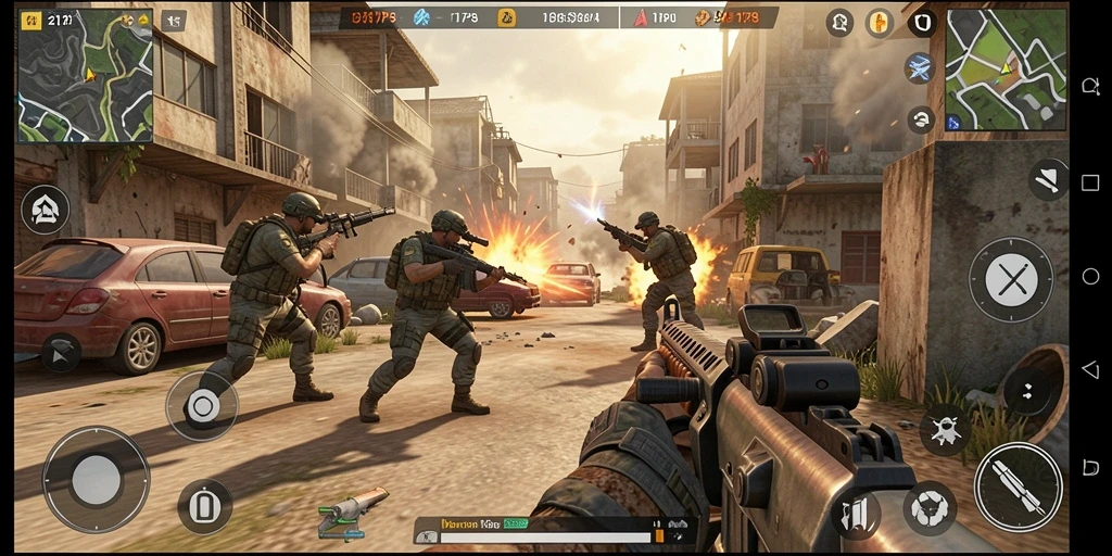 Screenshot utama 3178 menampilkan aksi seru gameplay TPS.
