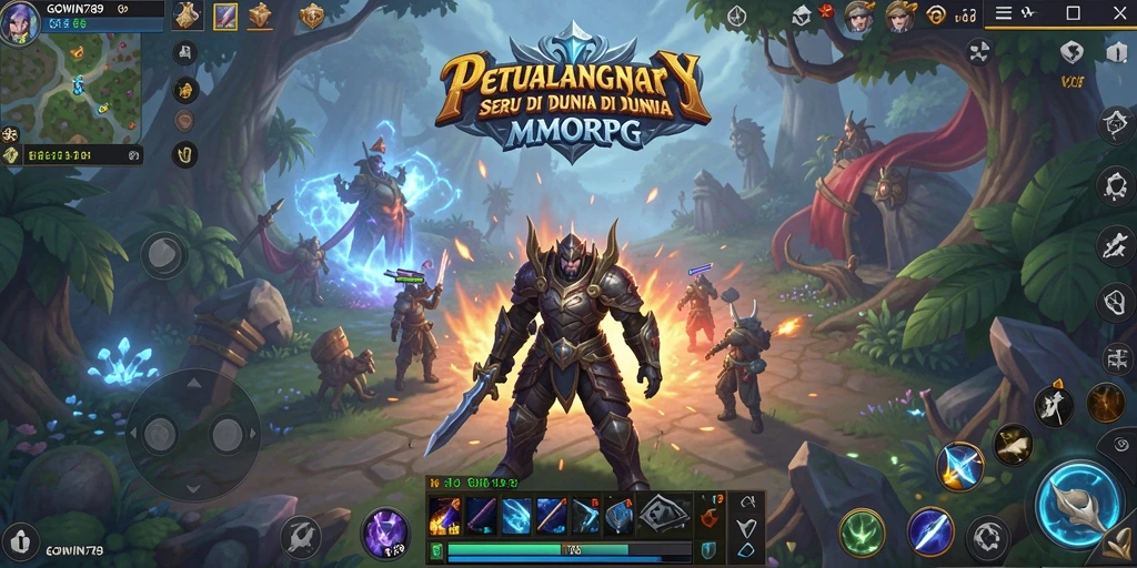 Tampilan gameplay GOWIN789 yang memukau dan penuh aksi.