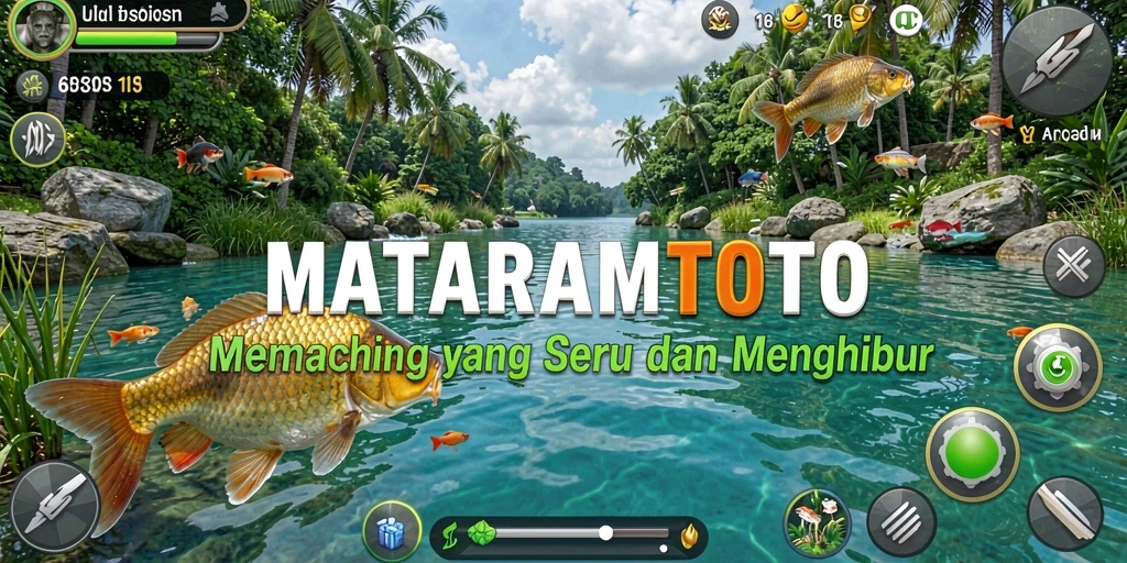 Tampilan menakjubkan saat memancing di <strong>MATARAMTOTO</strong>.