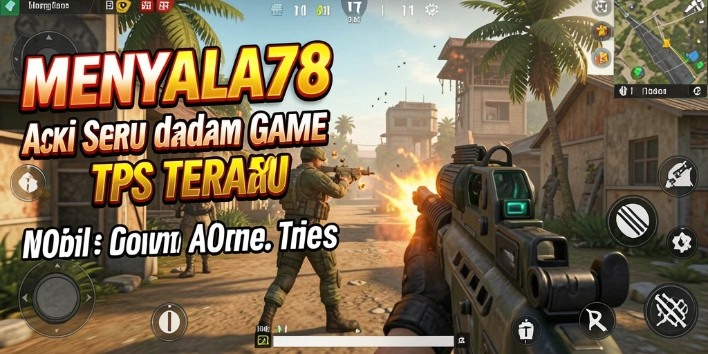 Screenshot gameplay menampilkan aksi seru dengan grafis tinggi.