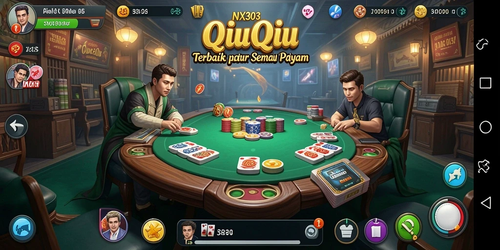 Tampilan gameplay seru di NX303 dengan teman-teman.