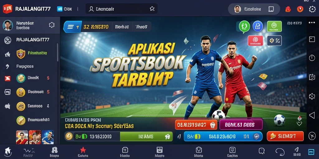 Menampilkan gameplay taruhan olahraga RAJALANGIT77 yang menarik.
