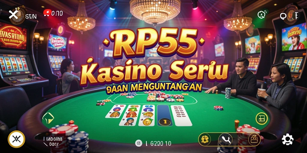 Screenshot gameplay RP55 menampilkan pengalaman Kasino yang menawan dan mendebarkan.