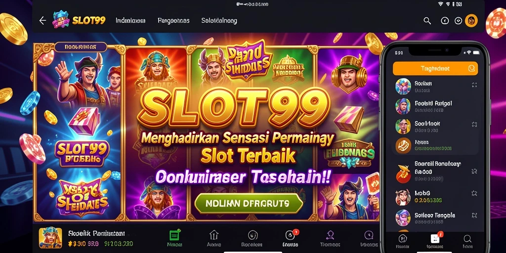 Tampilan gameplay SLOT99 yang menegangkan dengan grafis menarik.