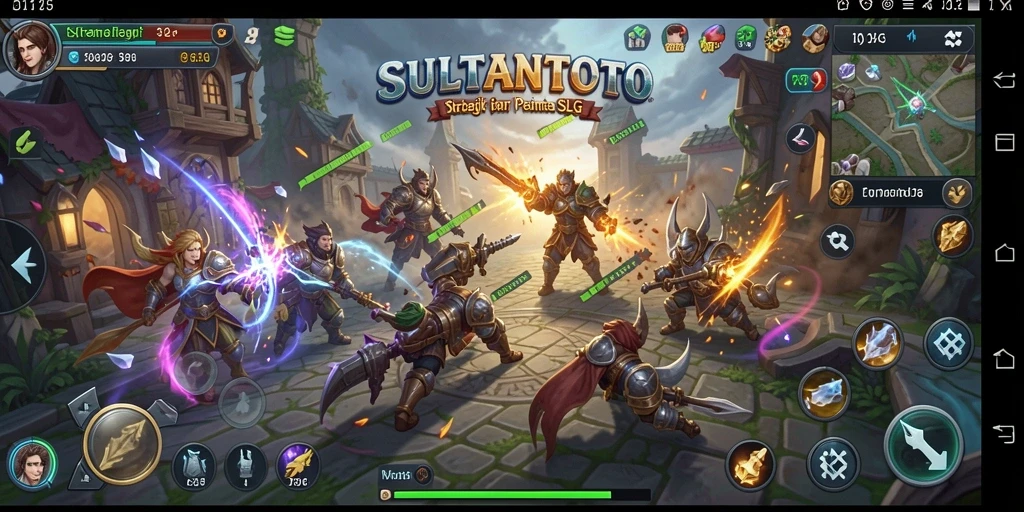 Tampilan gameplay SULTANTOTO dengan strategi yang mendebarkan.