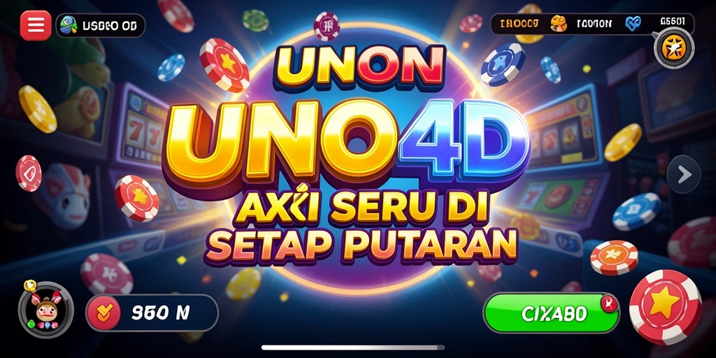 Tampilan aksi seru dalam gameplay UNO4D yang mendebarkan.
